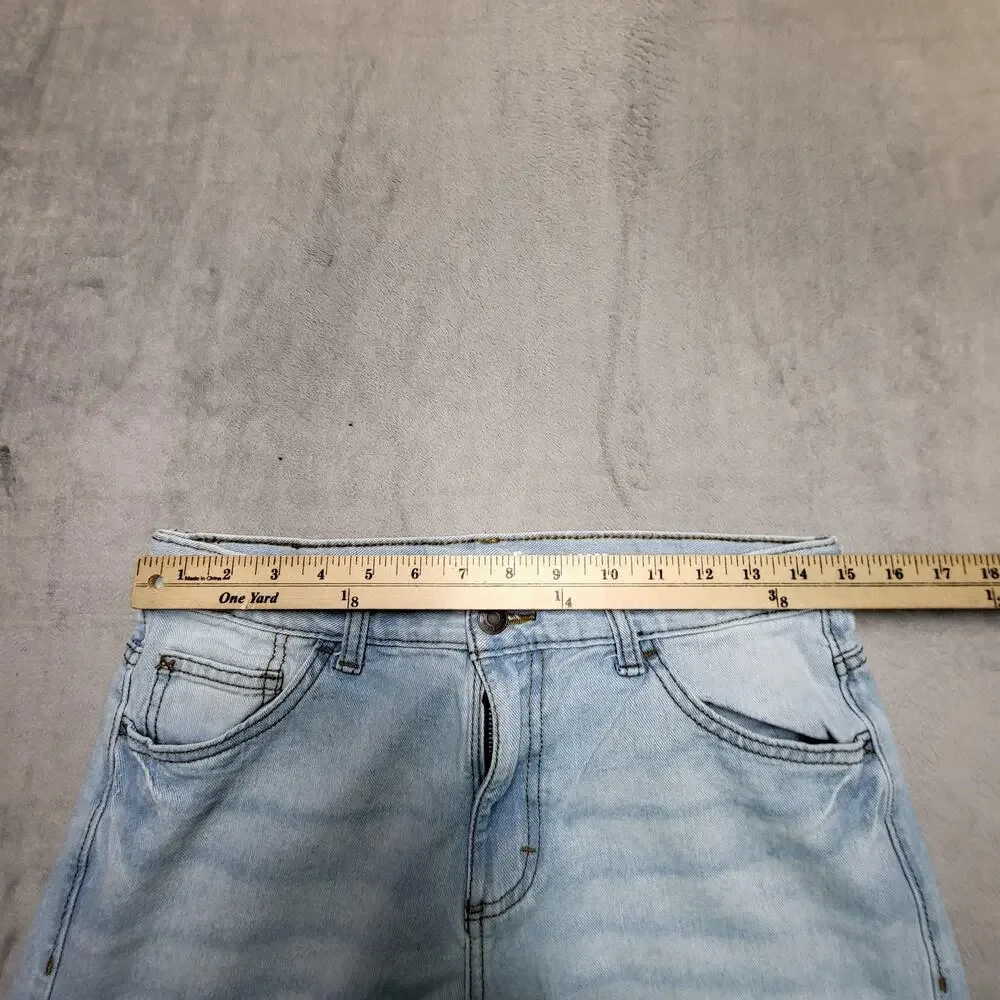 Wrangler Jeans Boys 14 Husky Blue Relaxed Straight Adjustable Waist